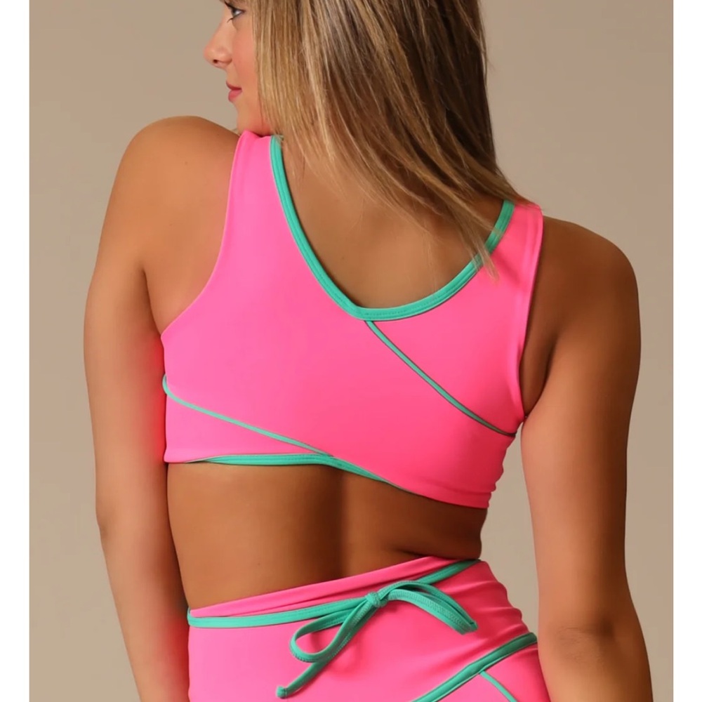 NWT Tiger Friday Dancewear Luna Crop Top Size CXL Color Hula - Picture 8 of 8